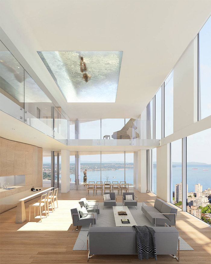 　　图：阿铂尼·隈研吾项目室内效果图