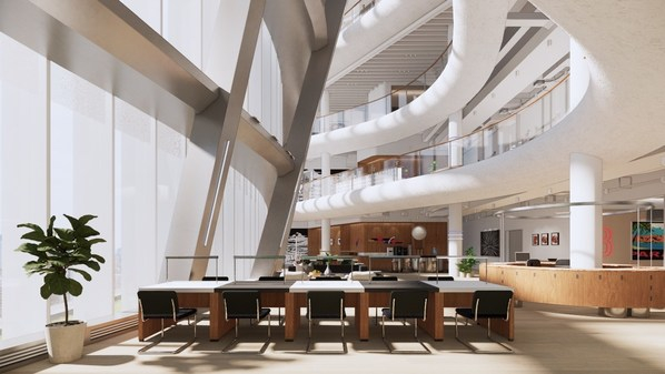 　　WeWork国际传媒港 项目效果图