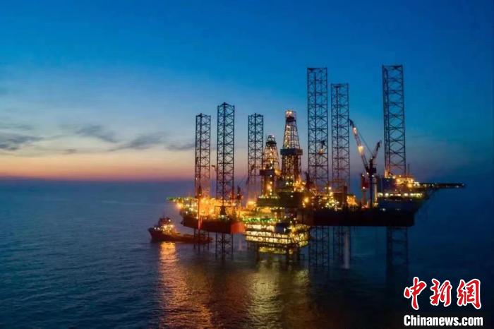 海上钻井平台中国石化上海海洋石油局供图