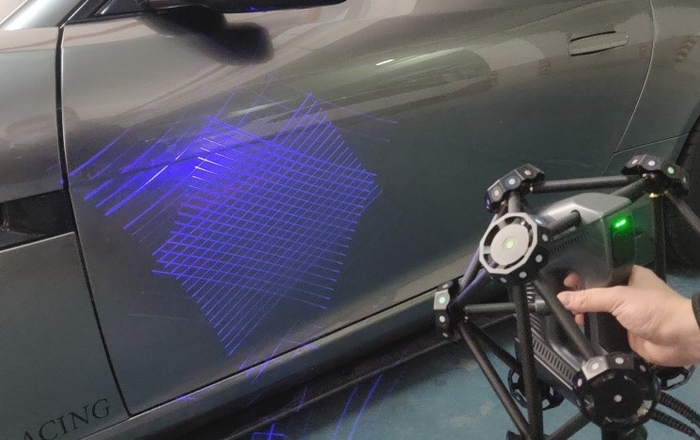 系统可实时跟踪定位扫描头，无需贴点，高效便捷。