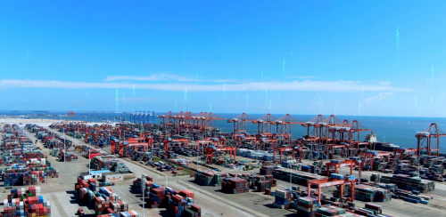 　　广西北部湾港钦州港区