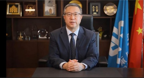 　　图 | 房秋晨，中国对外承包工程商会会长