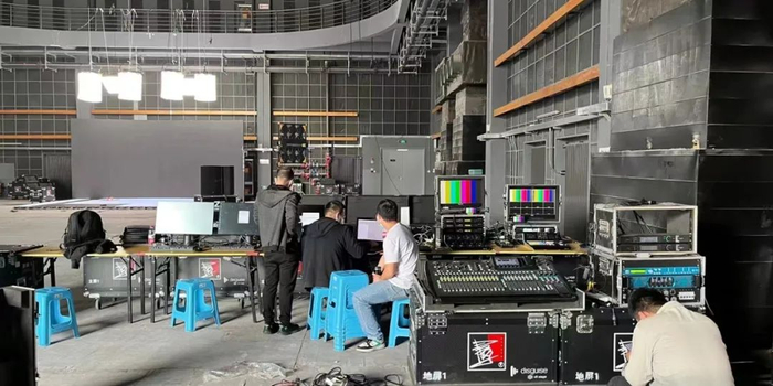 　　XR直播现场调试