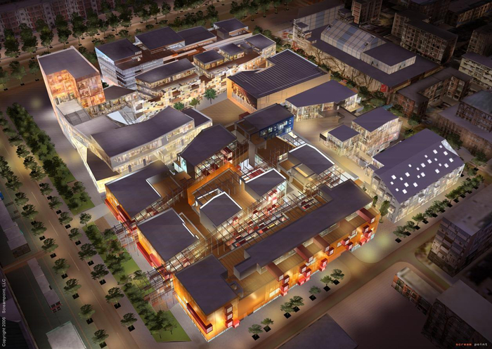 　　图/三里屯Village南区设计效果图