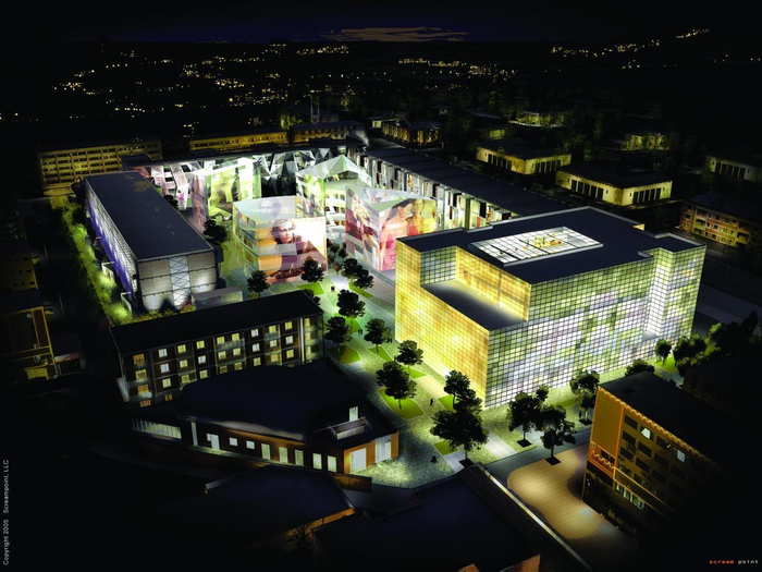 　　图/三里屯Village北区及瑜舍酒店设计效果图