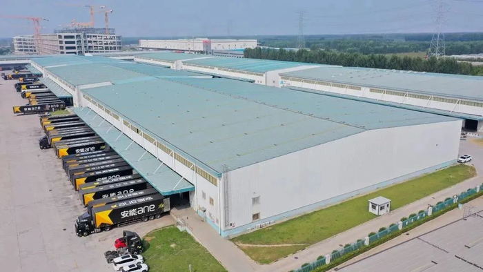 图为位于廊坊开发区的廊坊宝湾国际物流园区。（陈童 摄）