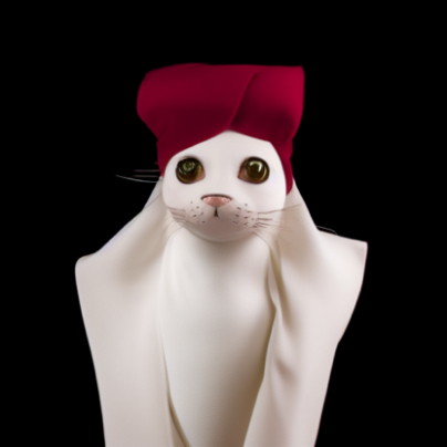 　　一帧秒创·AI作画生成：世界杯·橘猫