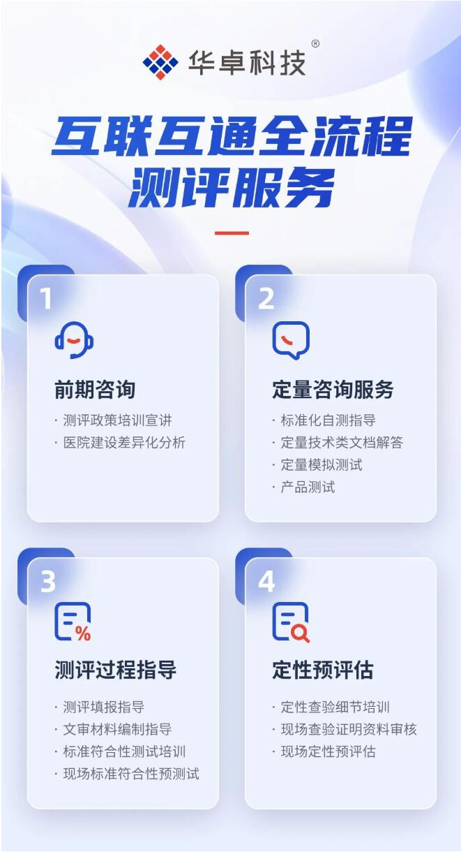 　　华卓互联互通全流程测评服务