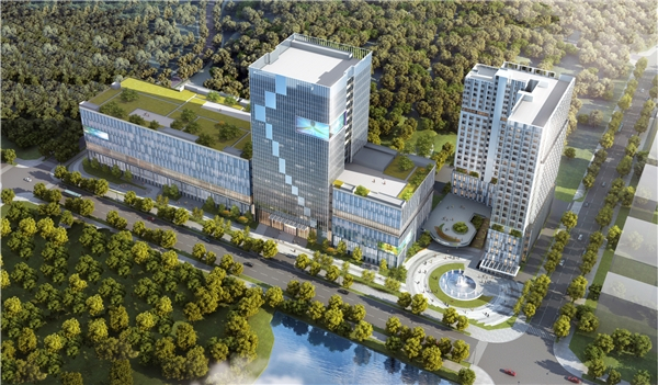 　　正在建设中的三诺智慧声谷