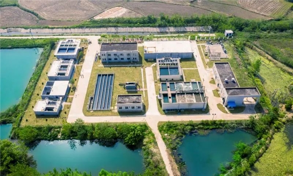   ▲湖北应城汤池镇污水处理厂