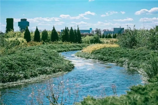   ▲北京槐房再生水厂
