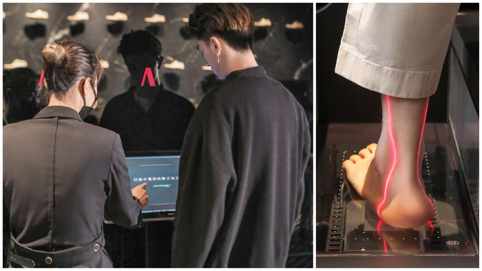 　　奥康脚型测量仪