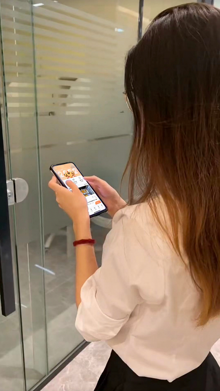 受访者供图 / 用户可通过线上自行进入自习室