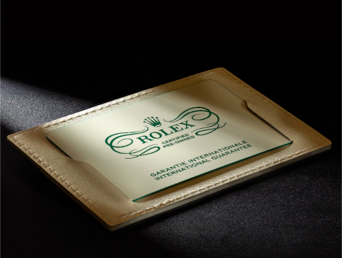 劳力士二手腕表认证卡有效期为两年 图片来源：劳力士官网
