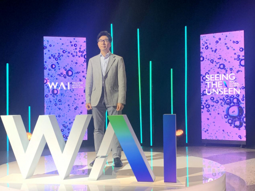 　　前宝洁集团国际创新研发中心负责人Aki Ueda发表 mini talks 演讲