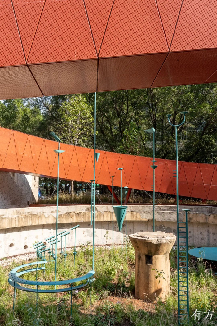 △ 《种子花园》鸟瞰、近景，参展人：黑曜石工作室  摄影：有方