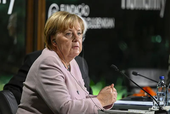 默克尔 图片来源：视觉中国-VCG111405262588