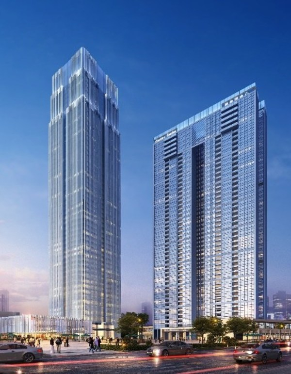 　　广州增城碧桂园希尔顿逸林酒店外观图