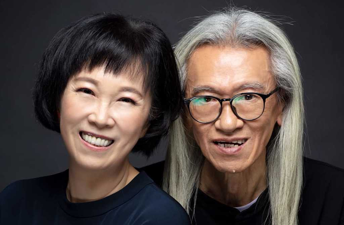 熊美玲（左）和林秋离（右）