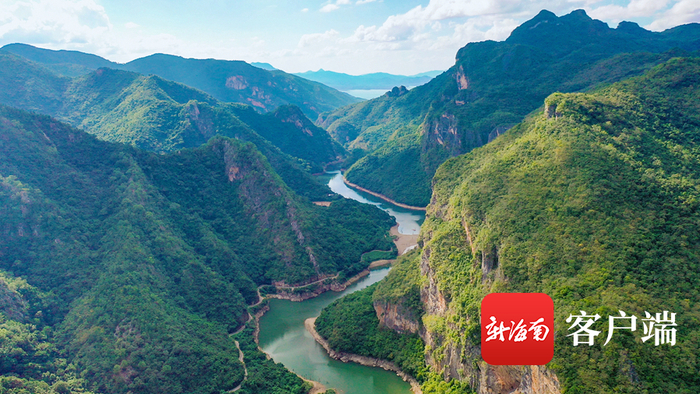 昌江王下乡十里画廊。拍客 李昊 摄