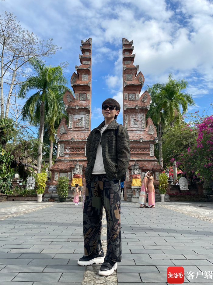 达人“康康的旅行”打卡万宁巴厘村。达人供图