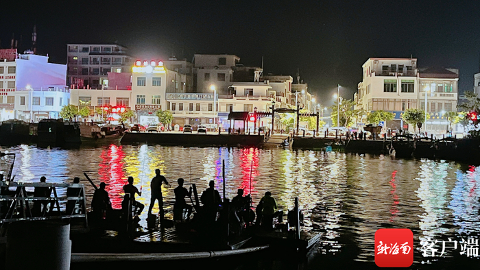 在琼海潭门感受渔民最质朴的劳动美。拍客日尧摄