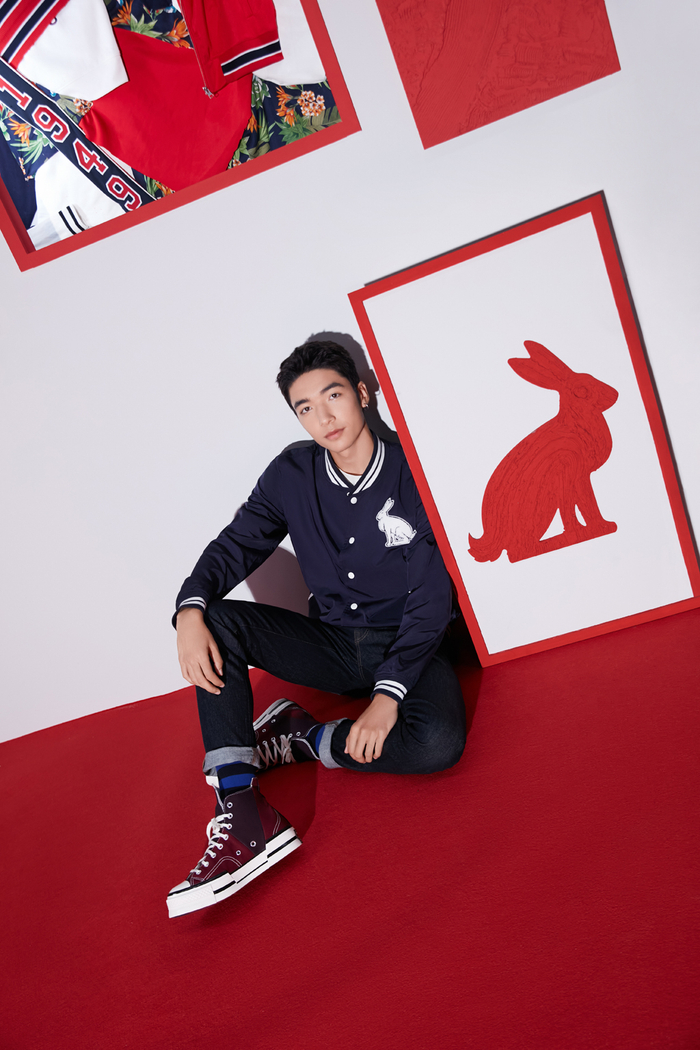 　　GANT 2023新年胶囊系列校队夹克