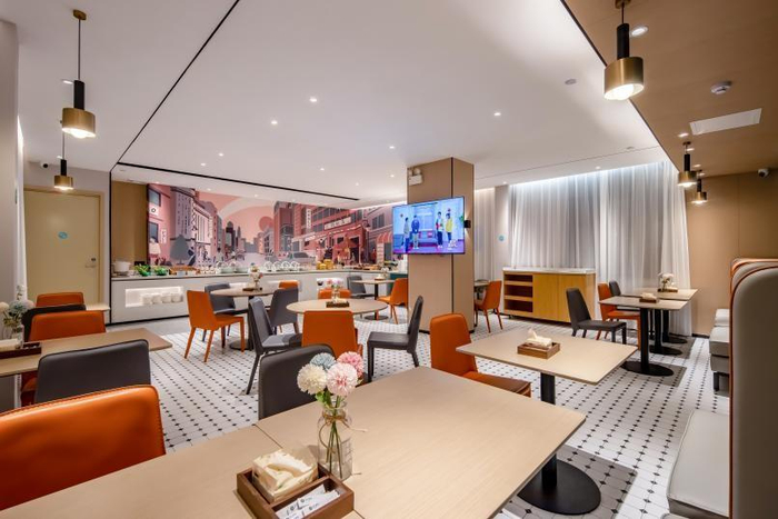 　　城市便捷酒店南宁民族大学西乡塘客运站店自助餐厅