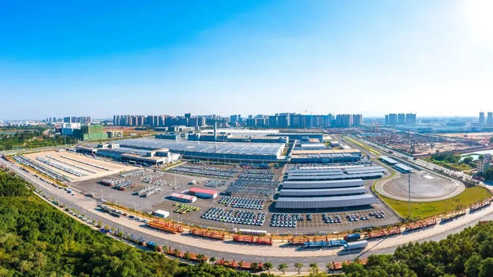 △肇庆小鹏汽车智能网联科技产业园。梁亮 摄