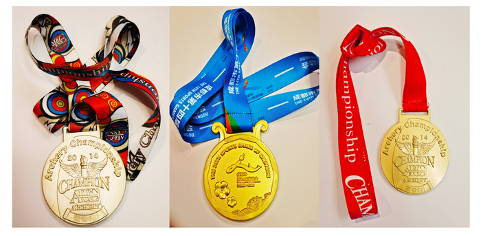 　　【李杰所获奖牌部分展示】