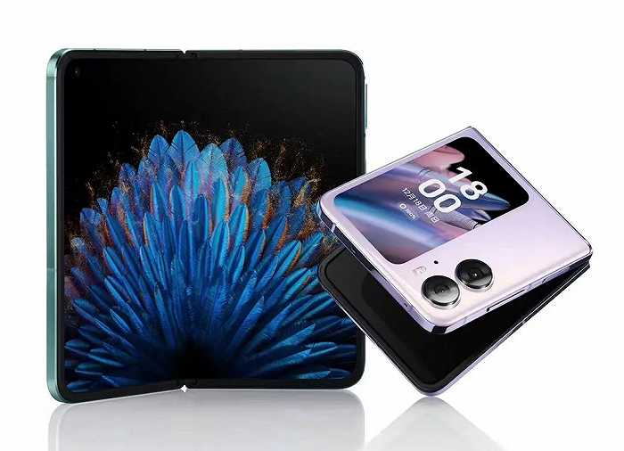 OPPO Find N2系列，图源OPPO官方微博