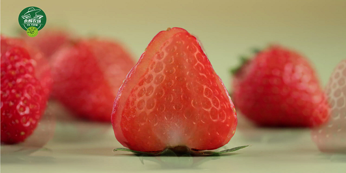 　　▲“永辉农场”丹东草莓