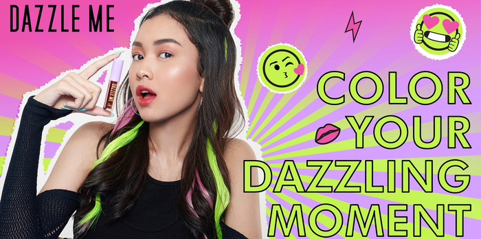 　　DAZZLE ME品牌代言人为印尼新生代演员Shenina Cinnamo