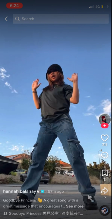 　　Hannah Balanay 发起 #EmpowerHerDance TikTok 舞蹈挑战赛