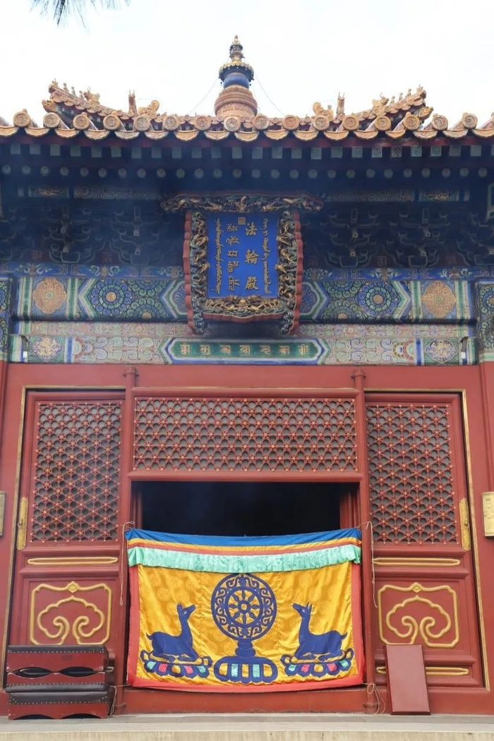 ▲雍和法轮殿。（石建杭 摄）