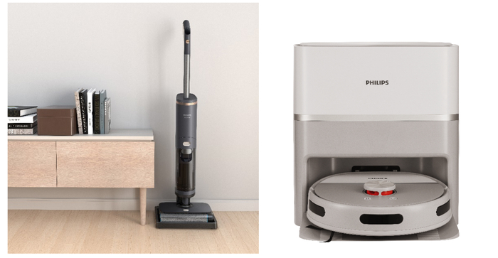 飞利浦无线智能洗地机8000系列 飞利浦扫拖机器人6000系列R6 Slim