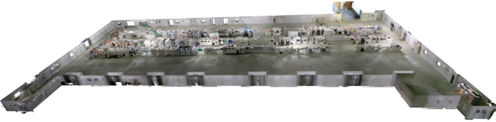 3D工厂环境建模图