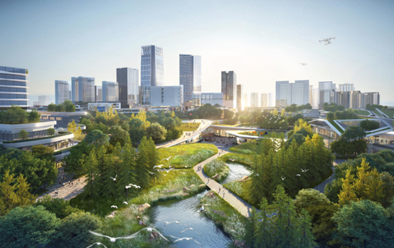招商时代公园 意境图