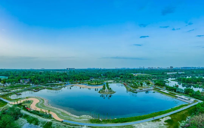 鲁家滩湿地公园二期 张志强摄