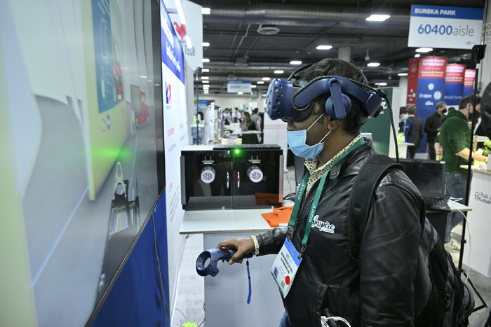 2022年CES展会现场&nbsp;图片来源：主办方供图