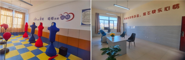 　　图：心理咨询室内部环境