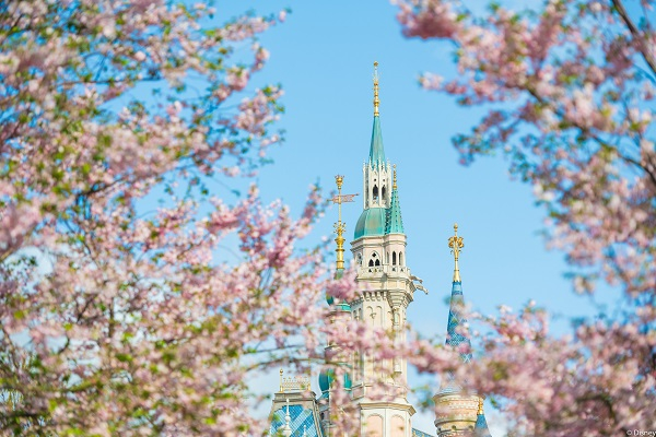 图说：迪士尼乐园城堡