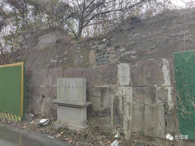 浦子口城东门沧波门段遗址（豆瓣网友“北邙客”摄）