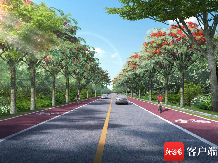 环热带雨林国家公园旅游公路效果图。