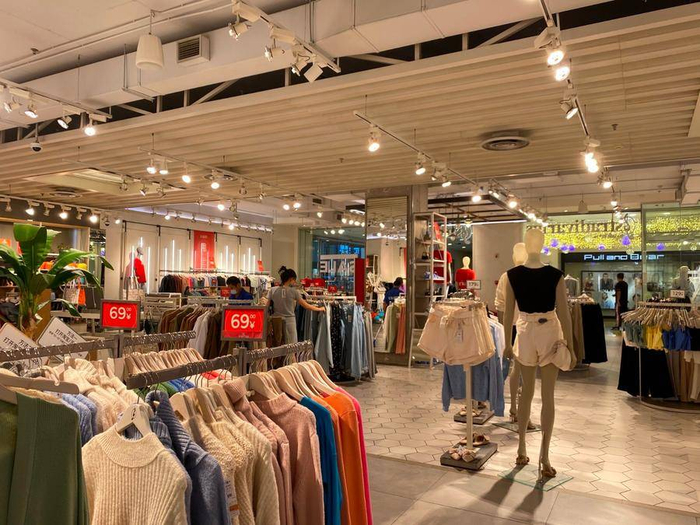 北京某快时尚品牌门店。