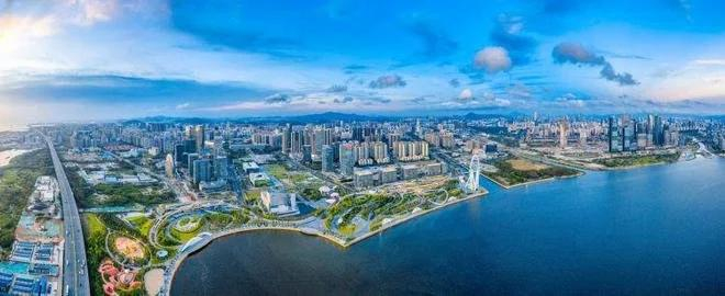 △宝安中心区全景。童艳龙 摄