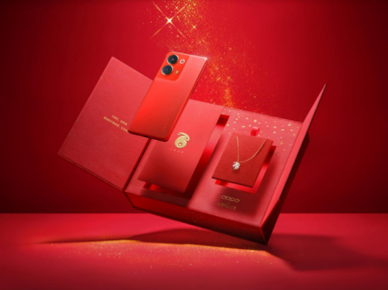 OPPO × HEFANG 万事如意联名限定礼盒，尽显精致高级