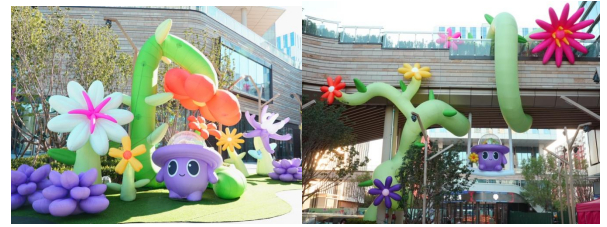 　　<朵朵の奇趣花园首展图>