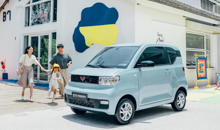 宏光MINI EV，图片来源：上汽通用五菱
