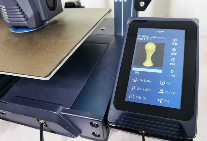 　　ELEGOO Neptune3 Pro 屏幕预览功能